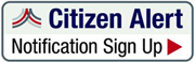 Citizen Alert Notification Sign Up
